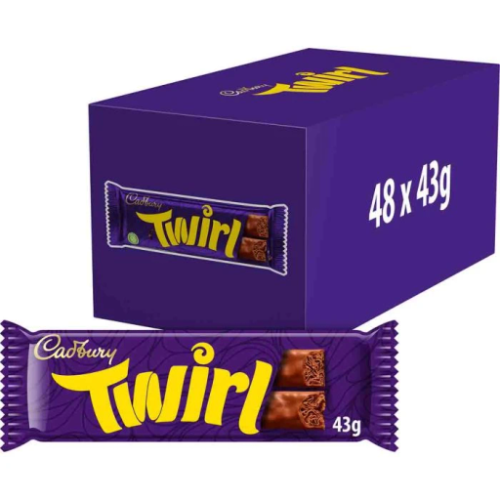 Cadbury Twirl 43g 48 pcs