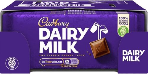 Cadbury Dairy Milk 110g X 21Pcs