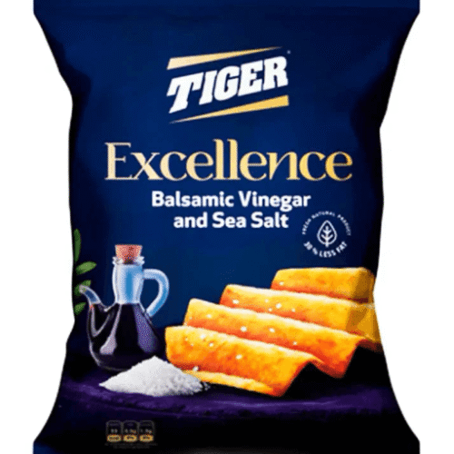 TIGER EXELLENCE  120G 10PCS Balsamic Vinegar & Sea Salt