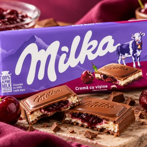 MILKA CHERRY 100g X 22Pcs