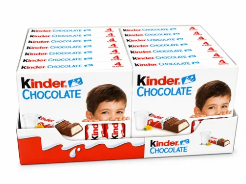 2dcaa06564c5e3a915e894a9acaac717 KINDER CHOCOLATE (T4) 50g 20 pcs
