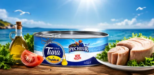 WHOLE TUNA 50g 48Pcs VEGETABLES OIL