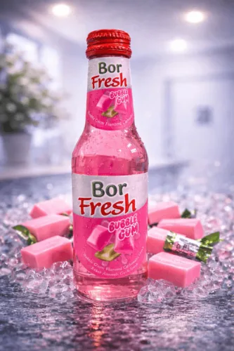BOR FRESH 200ml [6x4] 24 Bottles BUBBLE GUM