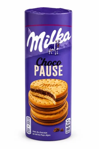 MILKA CHOCO PAUSE BISCUITS 260g 18pcs