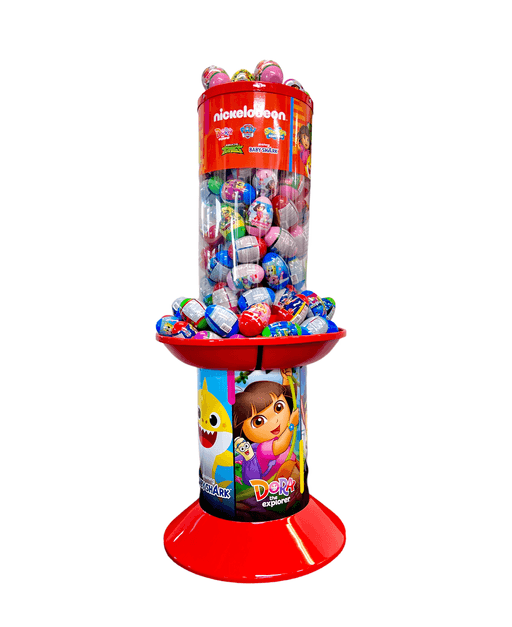Nickelodeon Surprise Crystal Egg 16g Gravity Feeder Floor Stand 260 pcs