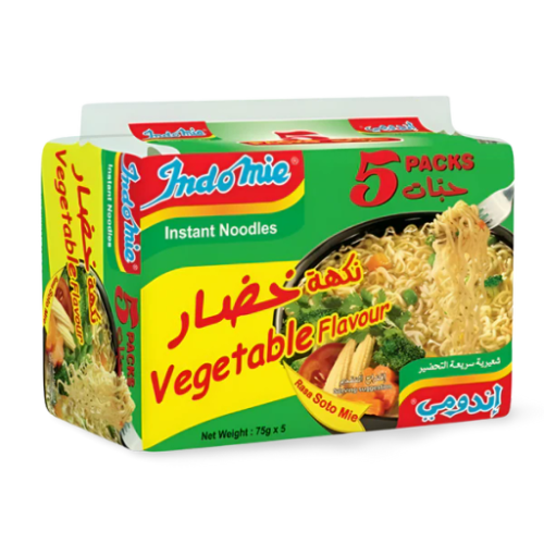Indoomie Noodles Vegetable 8 x 5 75g