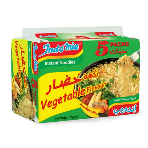 Indoomie Noodles Vegetable 8 x 5 75g