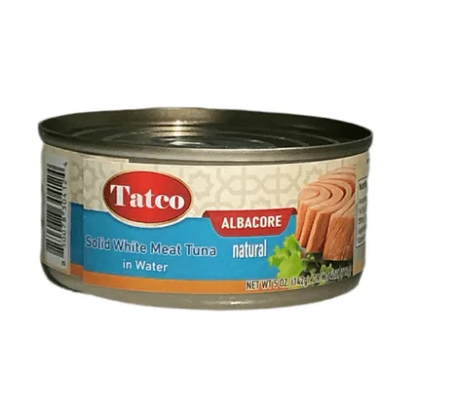 TATCO SOLID LIGHT TUNA IN WATER 5oz X 48PCS