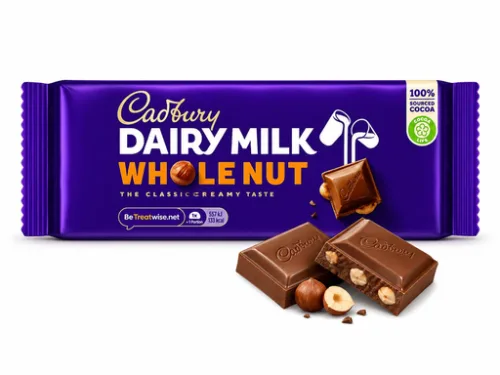 Cadbury Dairy Milk Wholenut 180g X 14Pcs