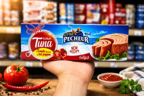 WHOLE TUNA 50g 48Pcs TOMATO SPICY