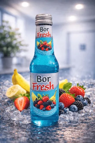 BOR FRESH 200ml [6x4] 24 Bottles  MIX FRUITS