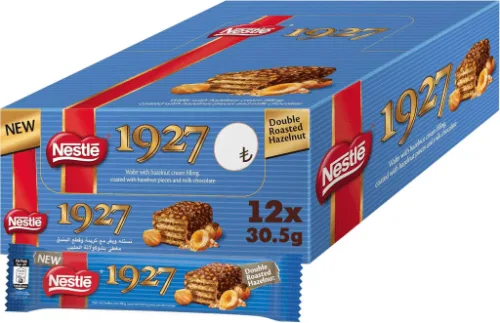 Nestle 1927 Box  336g x 16pcs Wafers Hazlenut Creme (992)