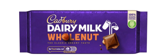 Dairy Milk Wholenut 180 gms 14pcs