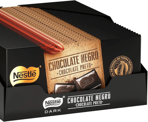 NESTLE DARK CHOCOLATE NEGRO (PETRO) 125g X 28Pcs
