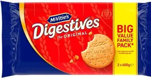 McVities Digestive 360g 18 pcs 9x2 packs Original Biscuits
