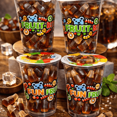 Fun Fruit Bites 6 Oz x 14 pcs Candy Cola