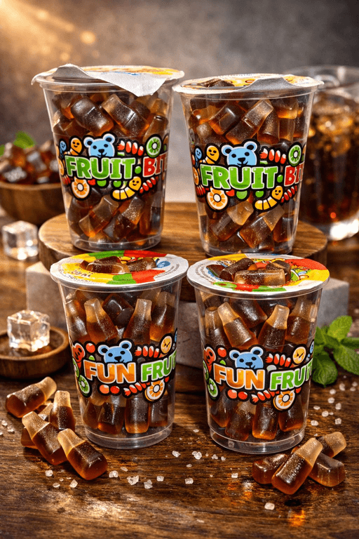 Fun Fruit Bites 6 Oz x 14 pcs Candy Cola