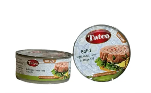 TATCO SOLID LIGTH TUNA IN OLIVE OIL  5oz X 48Pcs