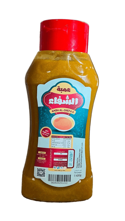 AL-SHIFA’A AMBA SAUCE 450g X 12Pcs