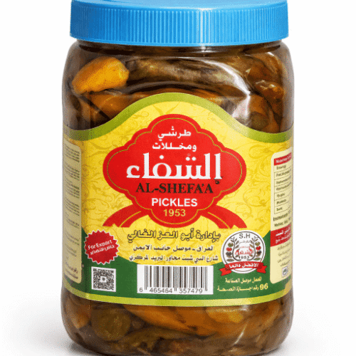 AL-SHIFA’A LEMON YELLOW PICKLES 1Kg X 6Pcs