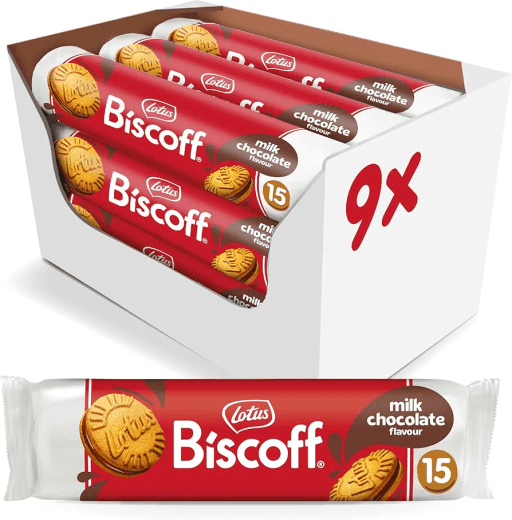 LOTUS BISCOFF 150g X9PcsX15 Chocolate