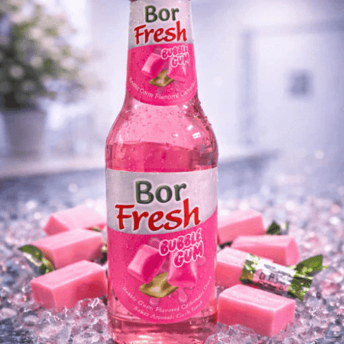 BOR FRESH 200ml [6x4] 24 Bottles BUBBLE GUM