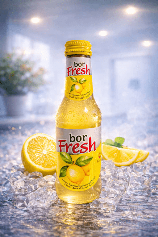 BOR FRESH 200ml [6x4] 24 Bottles  LEMON