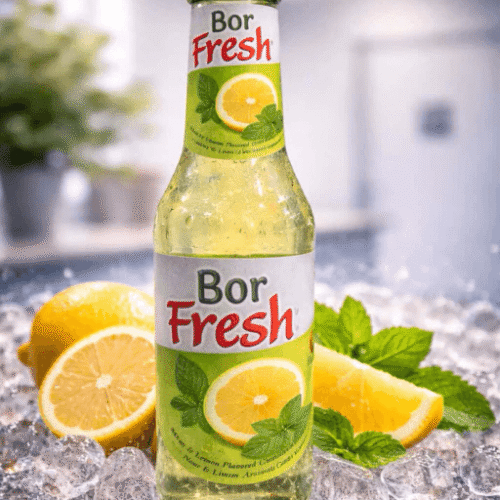 BOR FRESH 200ml [6x4] 24 Bottles  MINT & LEMON