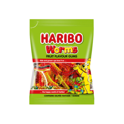 Haribo Worms 80g X 30Pcs Haribo Worms