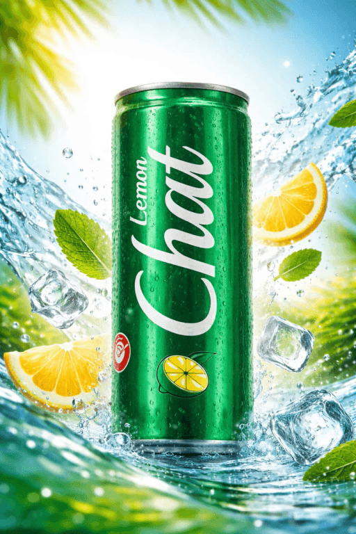 CHAT COLA 250ml 30ct Lemon