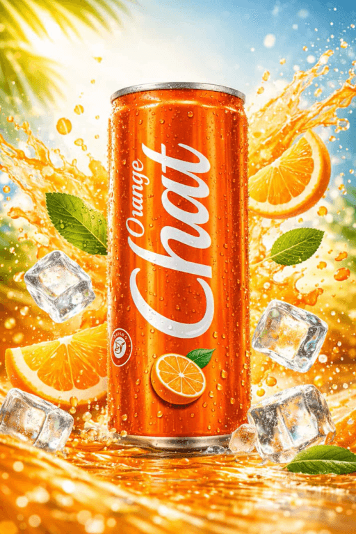 CHAT COLA 250ml 30ct Orange