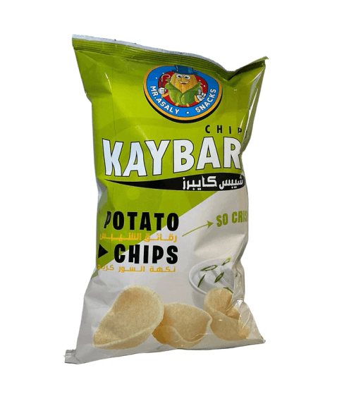 MR ASALY CHIPS KAYBARS 100G X 16PCS  SOUR CREAM