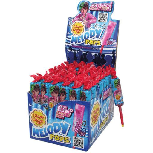CHUPA CHUPS MELODY POPS 15g 48 pcs
