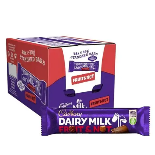 Cadbury Dairy Milk Fruit & Nut 49g 48 pcs