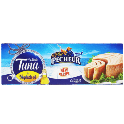 WHOLE TUNA 50g 48Pcs VEGETABLES OIL