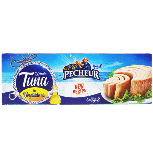 WHOLE TUNA 50g 48Pcs VEGETABLES OIL