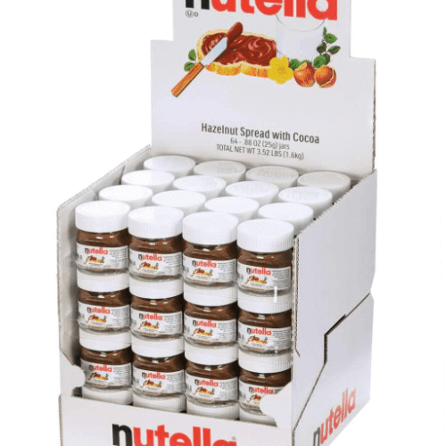 FERRERO NUTELLA SPREAD 25g 64pcs