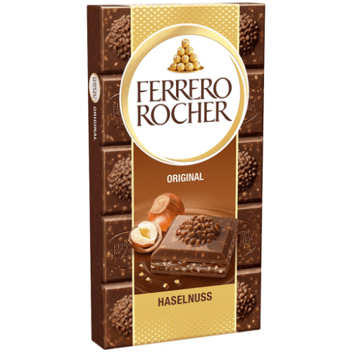 FERRERO ROCHER TAFEL 90g 8pcs ORIGINAL