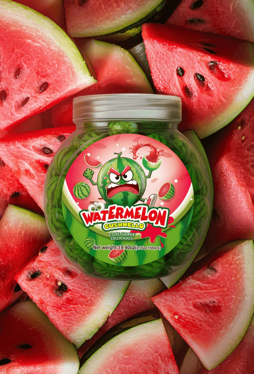 GUSHMELLO GUMMYS 10g 55 Pcs Watermelon