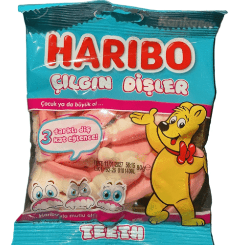 HARIBO 80g 24pcs TEETH