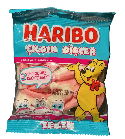 HARIBO 80g 24pcs TEETH