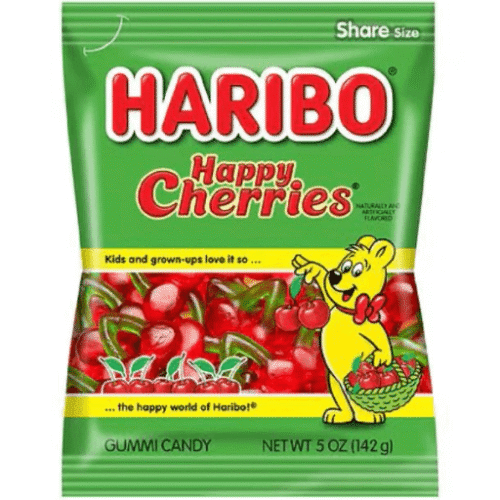 HARIBO 80g 30 pcs HAPPY CHERRIES