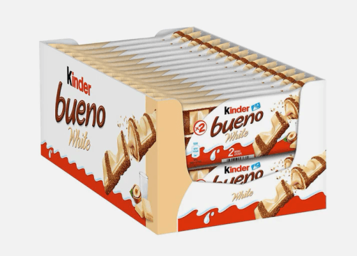 KINDER BUENO WHITE 43g x 30Pcs