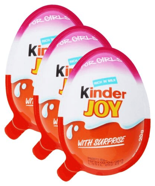 KINDER JOY GIRL 20g 24pcs