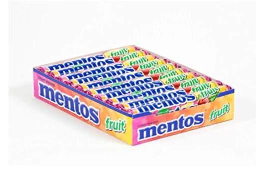 MENTOS STICK 37.5G 20PSC FRUIT