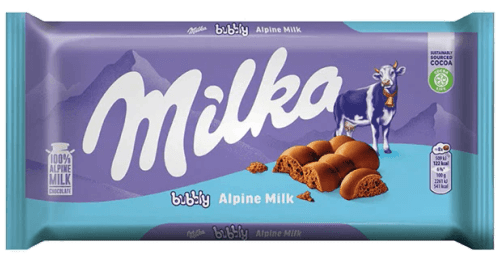 Milka Bubbly Milk 90g X 14Pcs