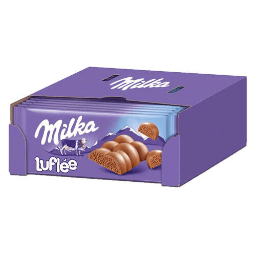 MILKA LUFLEE CHOCOLATE 90g 14pcs
