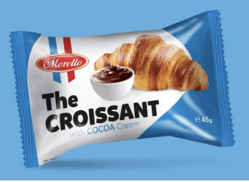 MORELLO CROISSANT 45g X 24Pcs COCOA CREAM