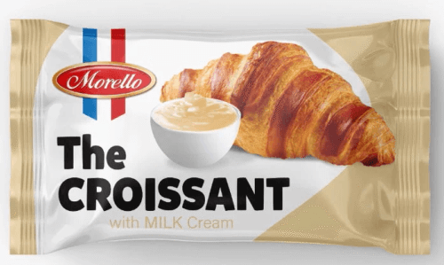 MORELLO CROISSANT 45g X 24Pcs  MILK CREAM
