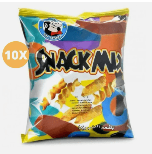 MR CHIPS SNACK mix 80g 20pcs Paprika